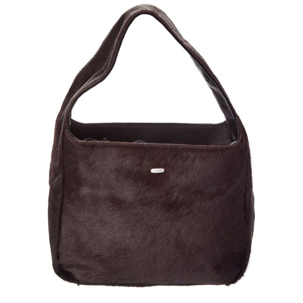 Our Legacy Haircalf Shoulder Bag, Brown